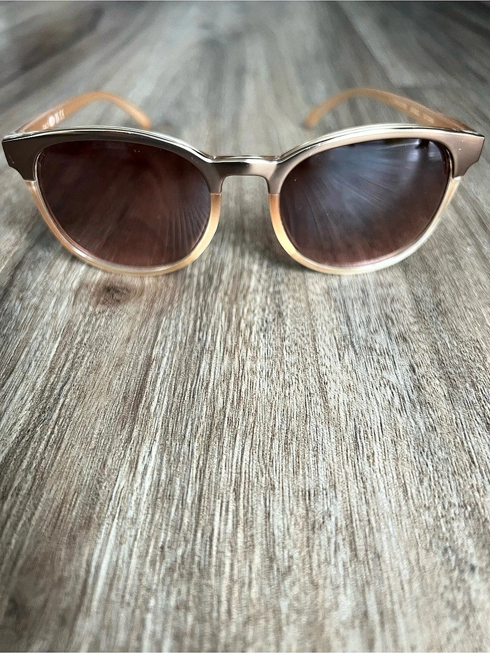 TATIANA SR0823 Brown Gold Sunglasses Like New